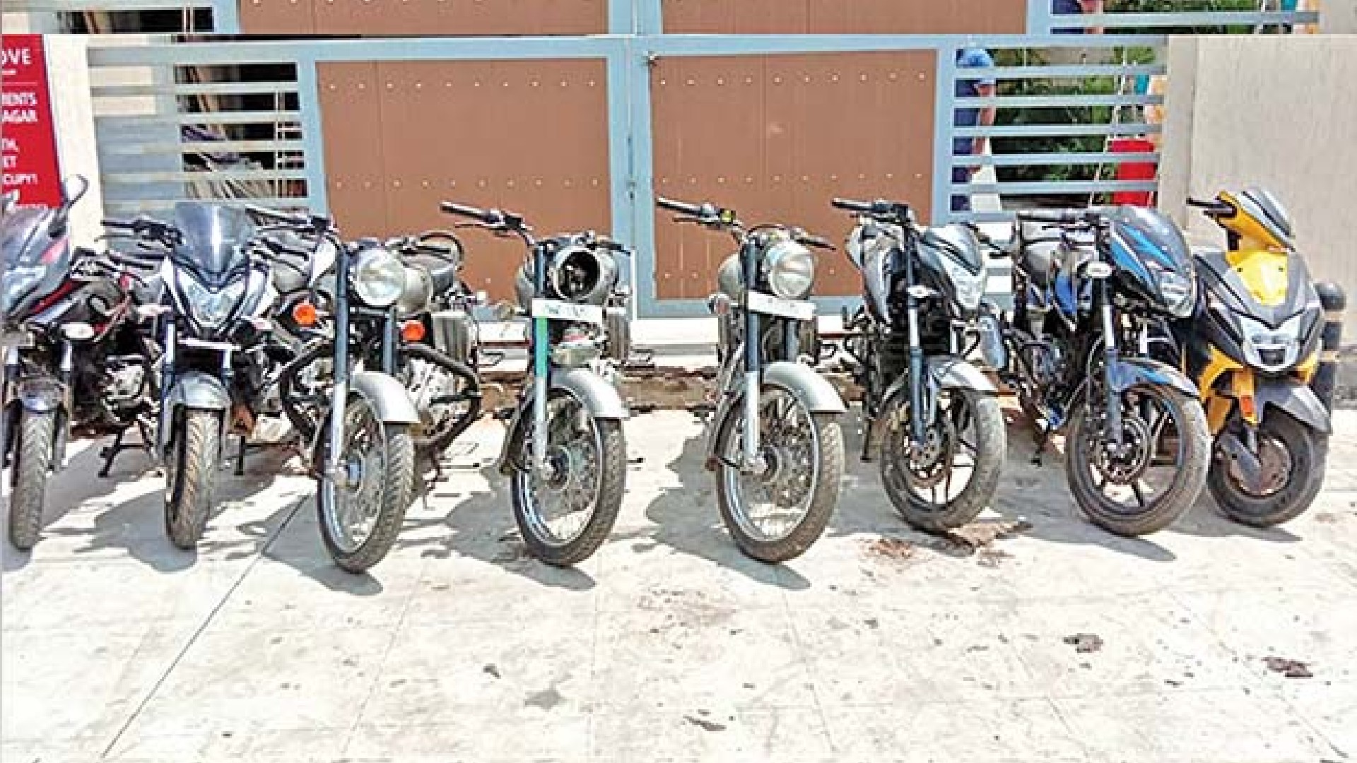 Unmanned Chintadripet MRTS parking lot a target for bike thieves Unmanned Chintadripet MRTS parking lot a target for bike thieves