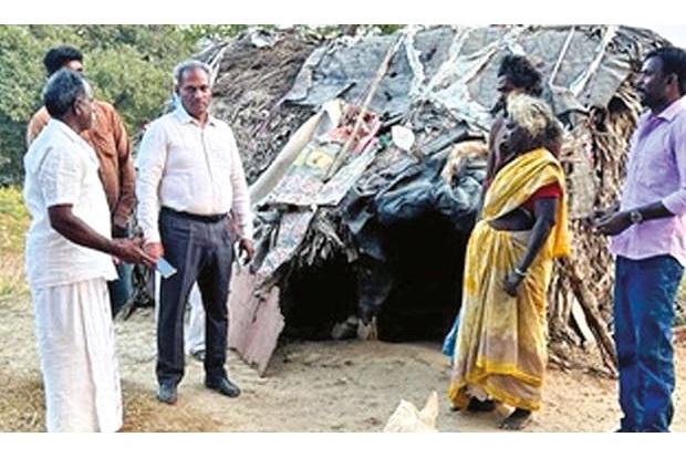 Ranipet Collector striving to bring Irula families to mainstream