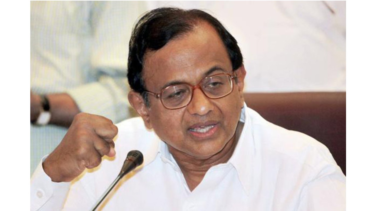 Chidambaram hits out at Assam govt for arresting Mevani in false case