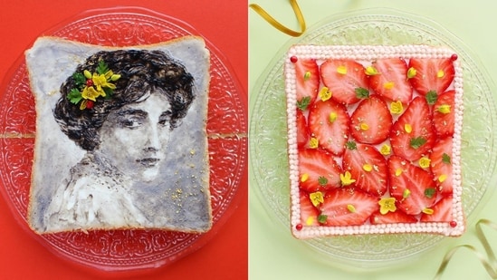 Art on bread toast slices: Japanese artist stuns audience with creative designs