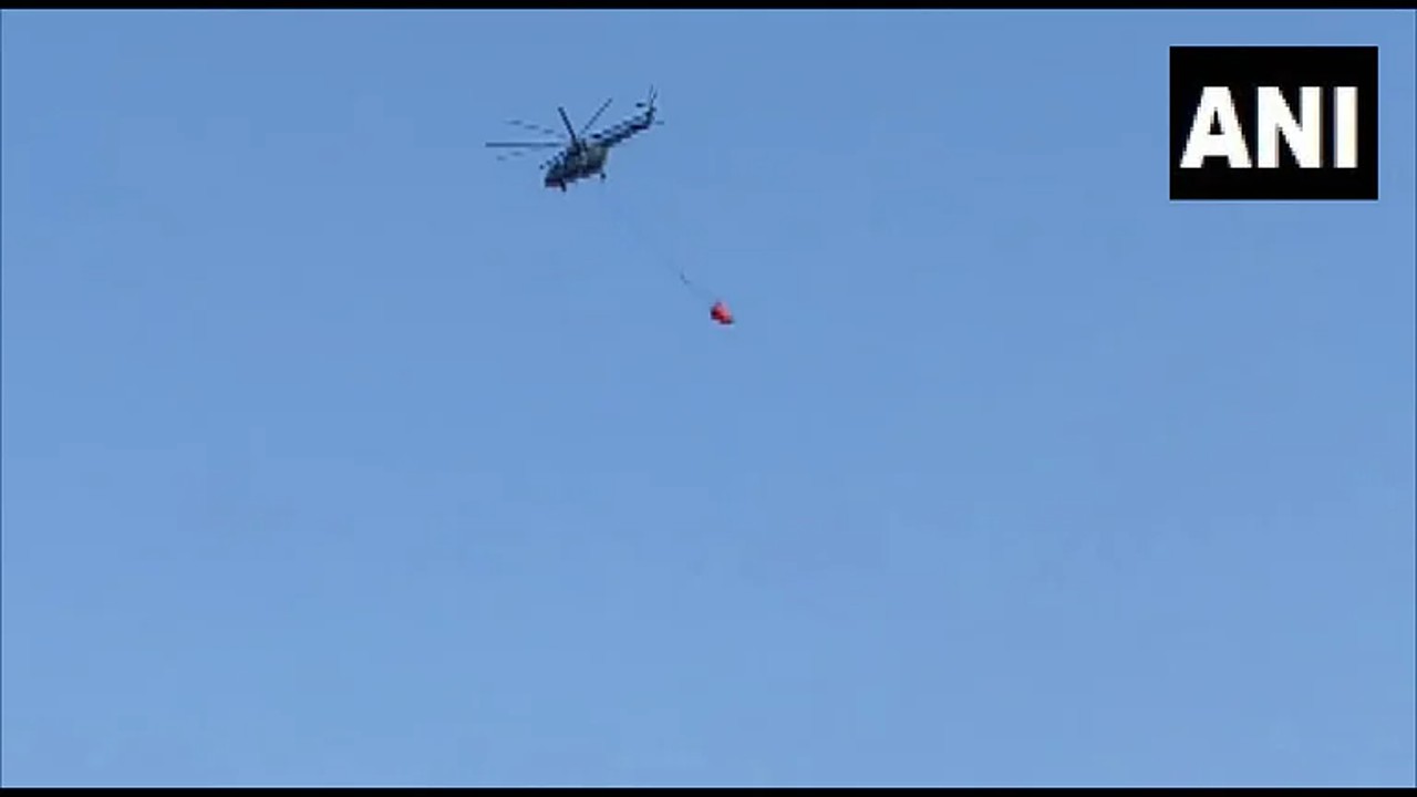 Fire breaks out in Udaipur forest in Rajasthan; Army helicopters pressed into service