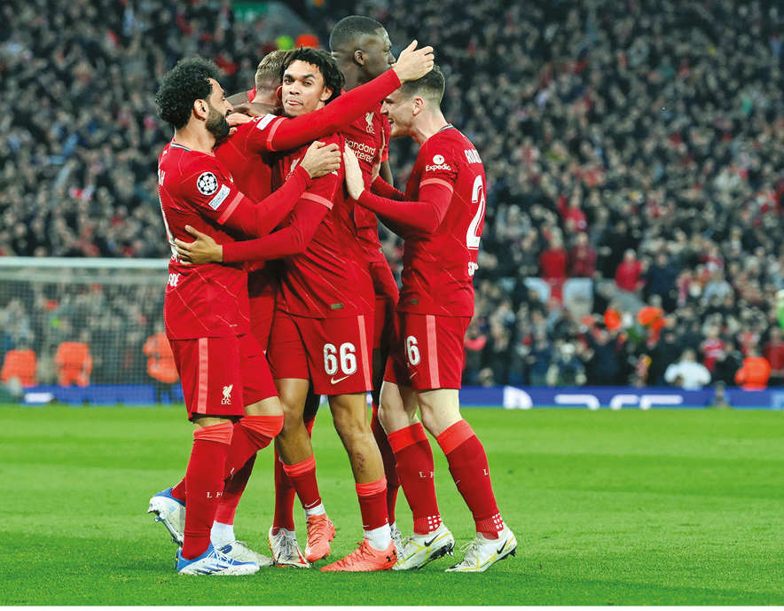 Liverpool holds two-goal advantage over Villarreal