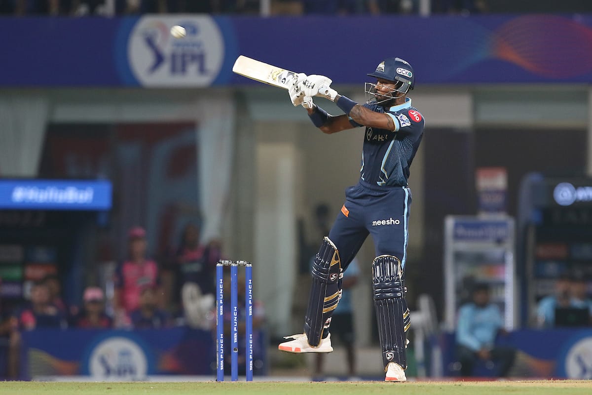 IPL 2022: Hardik leads Gujarat Titans to 192/4 against Rajasthan Royals