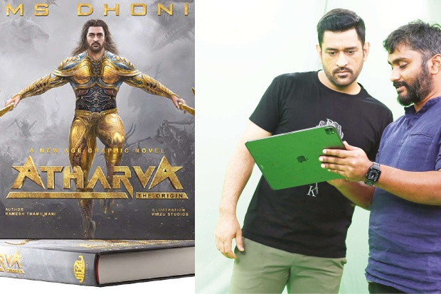‘Artwork for Atharva impressed Dhoni to join photo shoot’