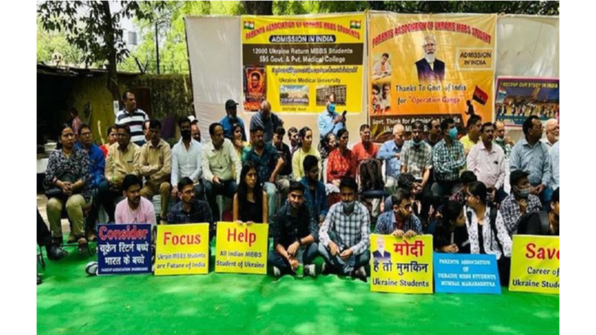 Ukraine-returned students seek govt help for admission in Indian medical colleges Ukraine-returned students seek govt help for admission in Indian medical colleges