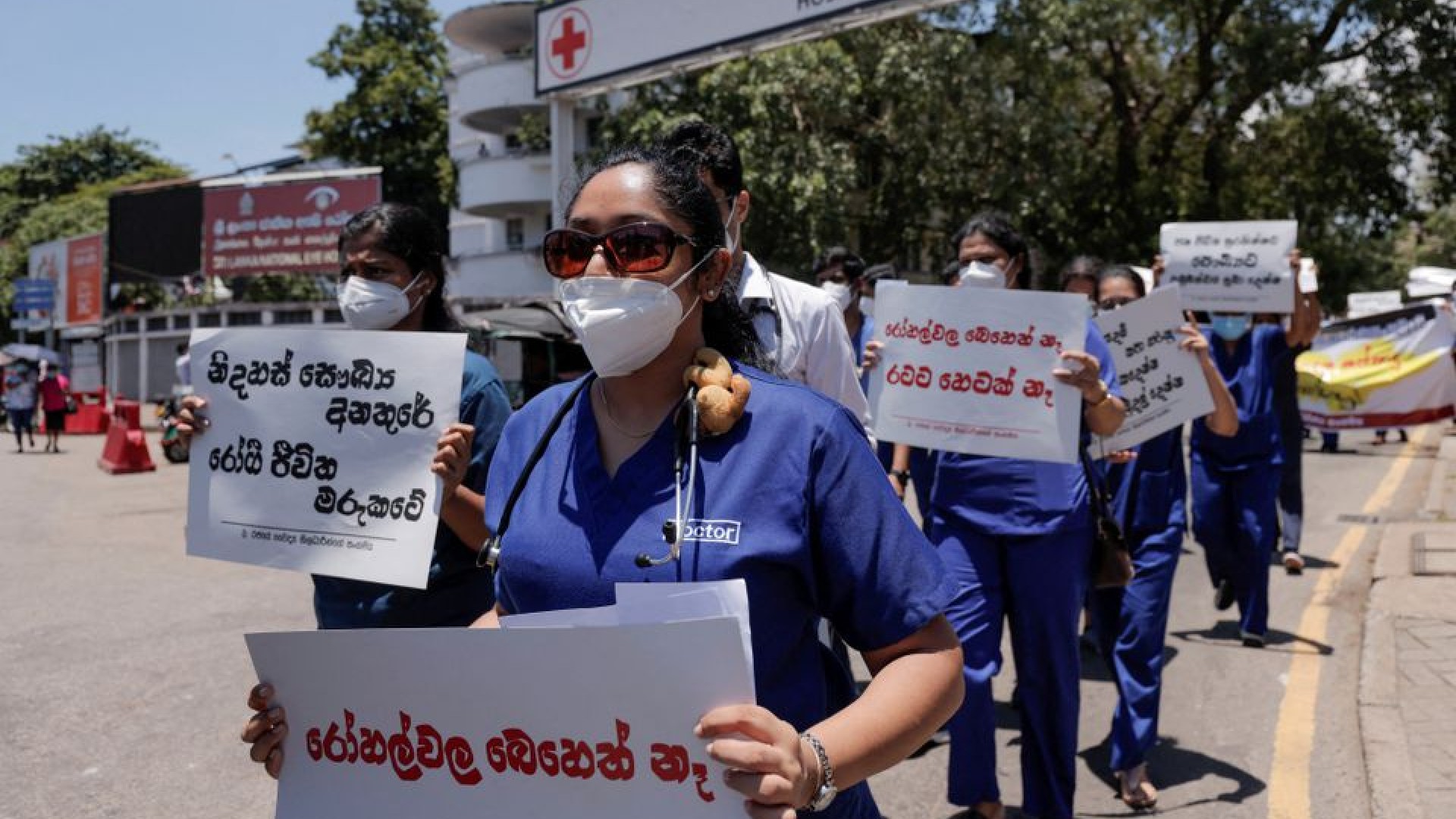 Drugs running out, surgeries cancelled as Sri Lankas health system buckles