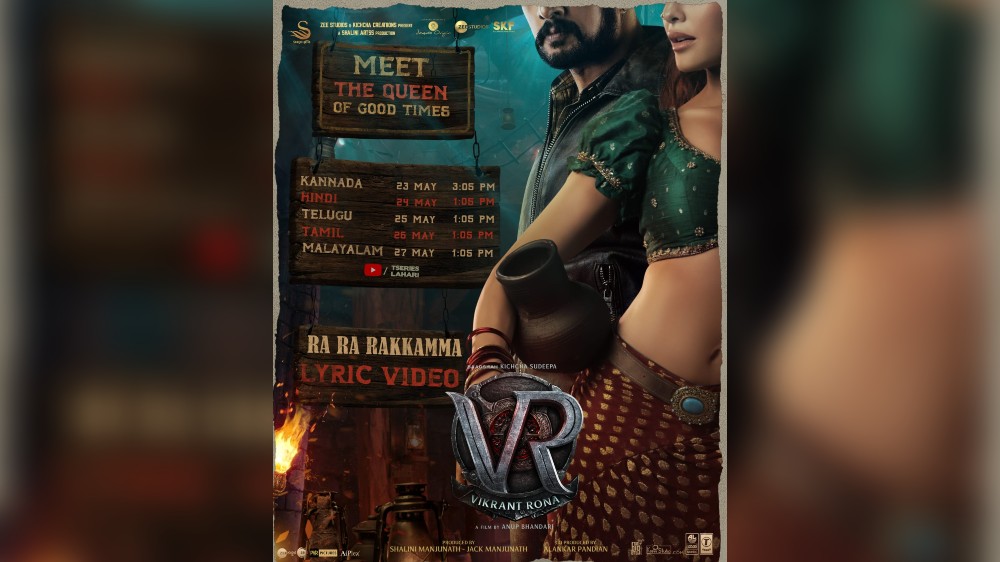 Vikrant Rona all set to introduce Jacqueline as Gadang Rakkamma