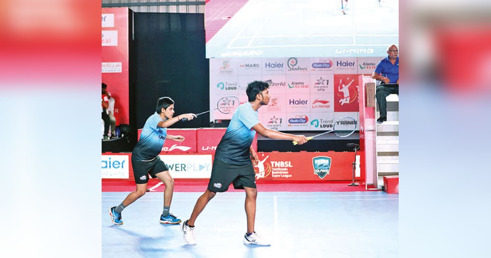 Marina Dolphins enters TN Badminton League final Marina Dolphins enters TN Badminton League final