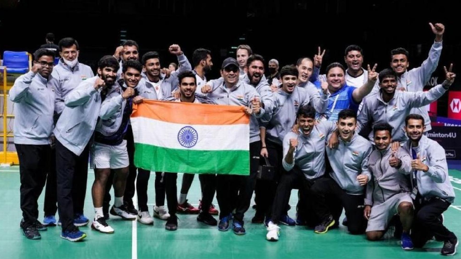 India lifts Thomas Cup for first time, beats Indonesia 3-0