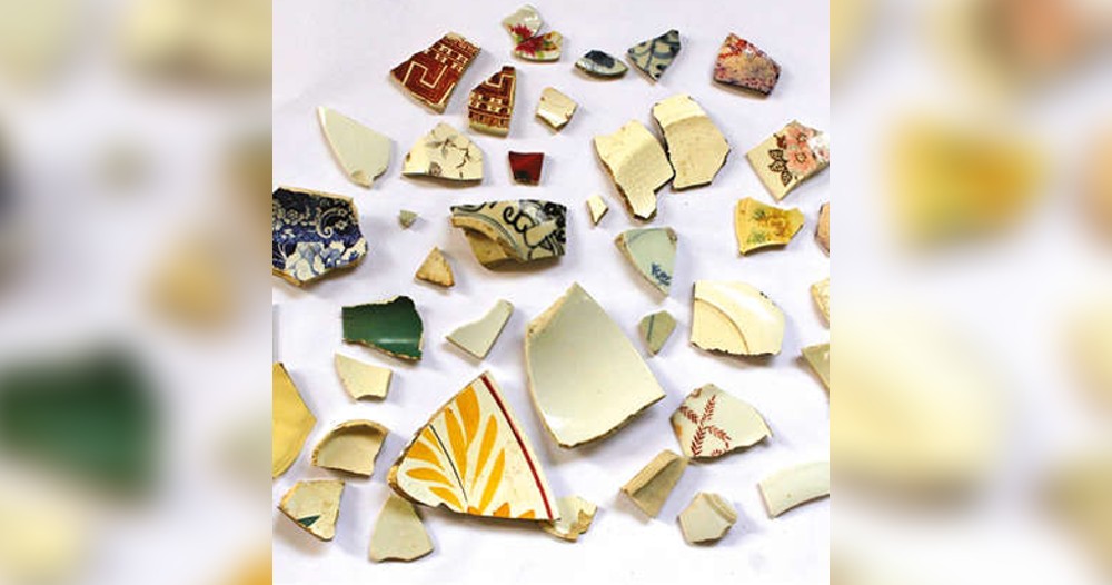 Five Thirupullani students find Chinese ceramic sherds Five Thirupullani students find Chinese ceramic sherds