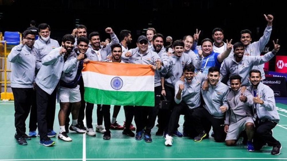 Minister Anurag Thakur announces Rs 1 cr cash award for men’s badminton team