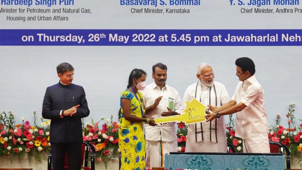 Modi lays foundation stone for projects worth ₹ 31,500 cr in Chennai