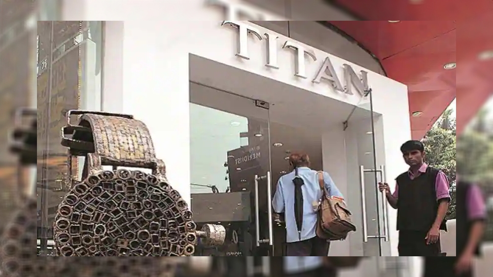 Titan shares fall over 3 pc post earnings