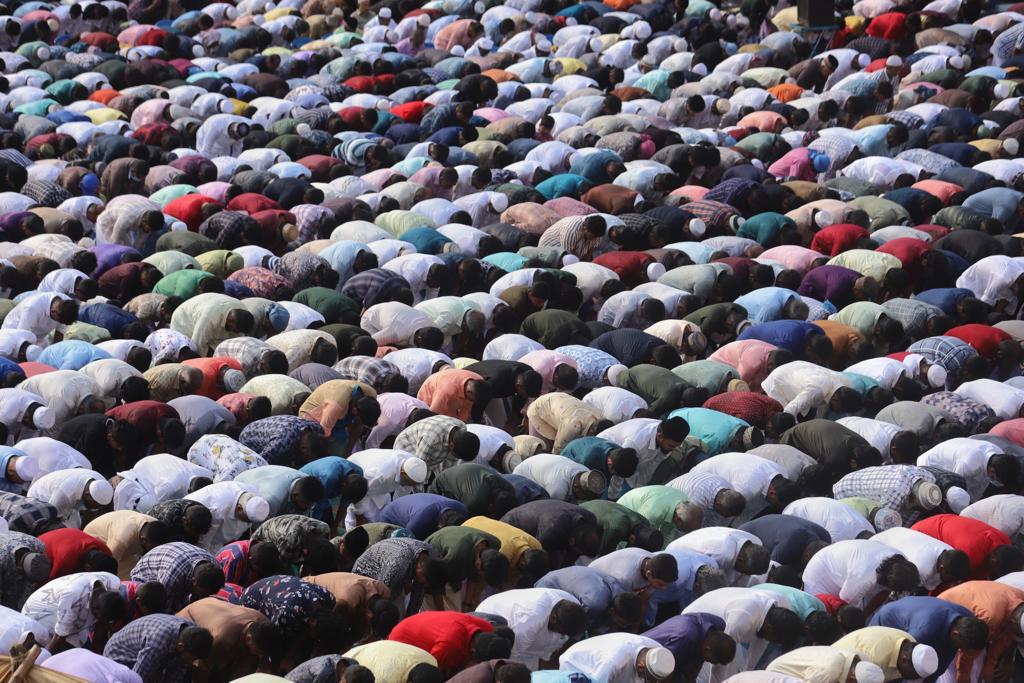 In pics: Several take part in Eid-ul-Fitr prayers in Chennai