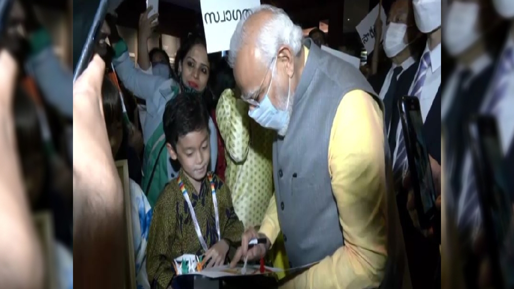 PM Modi in Tokyo: His Hindi interaction with Japanese kid goes viral