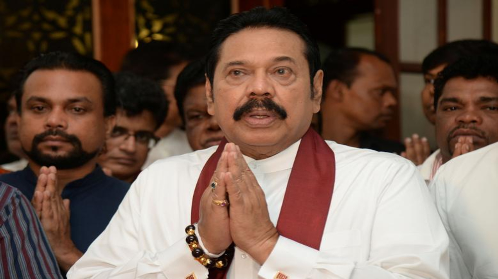 Sri Lankan Prime Minister Mahinda Rajapaksa under pressure to resign Sri Lankan Prime Minister Mahinda Rajapaksa under pressure to resign