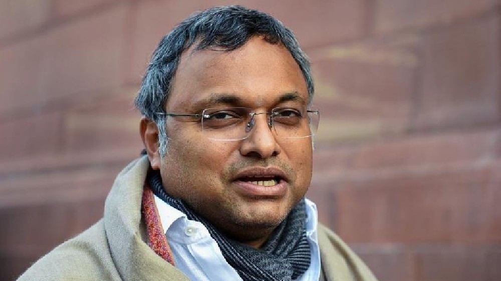 CBI books Karti for facilitating visas of Chinese nationals for illegal gratification