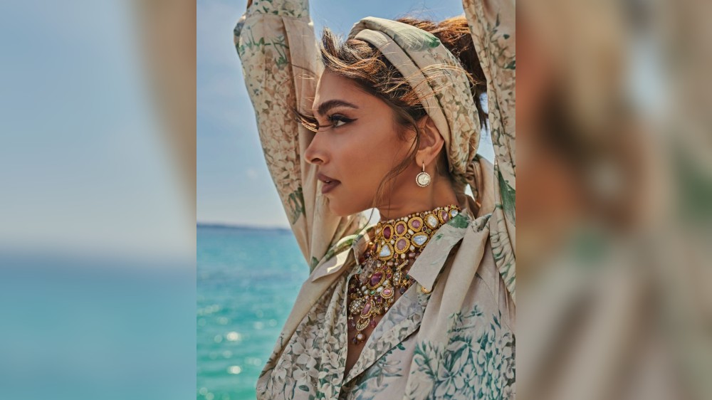 Deepika Padukone slays in Sabyasachis outfit at Cannes 2022