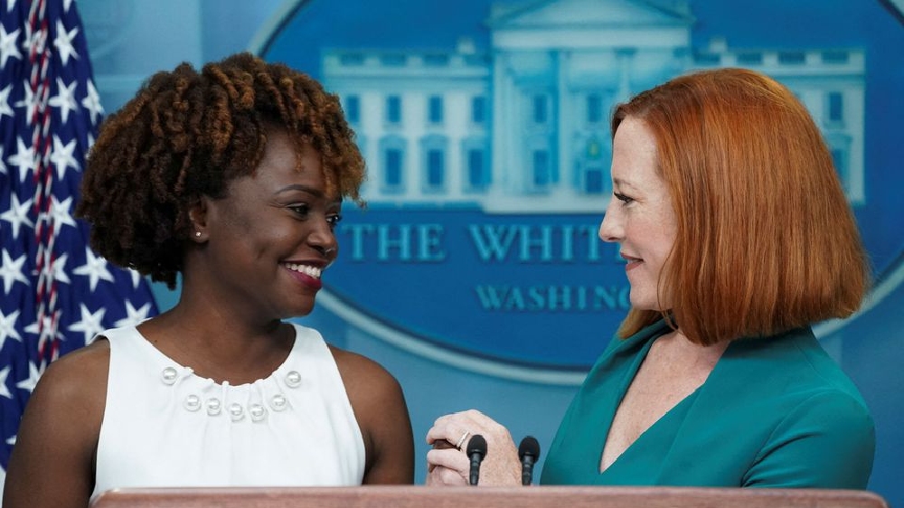 Karine Jean-Pierre named first Black White House press secretary
