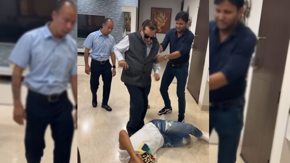 Shikar Dhawan gets a ‘knockout’ from father