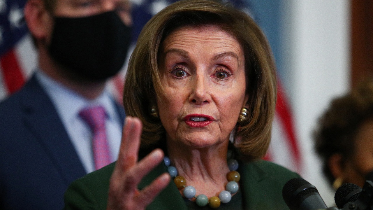 Nancy Pelosi leads condemnation of SC draft overturning abortion rights in US