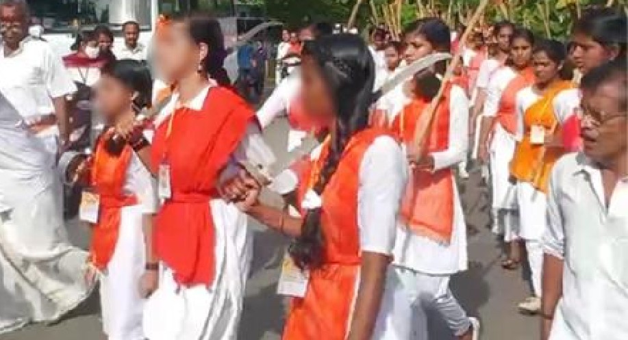 Durga Vahini: Kerala women booked for carrying swords during rally