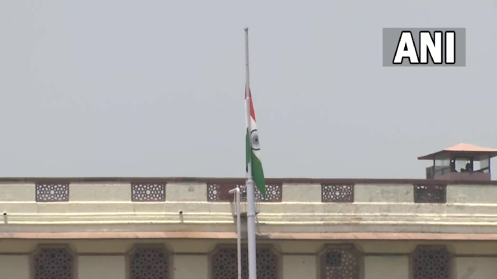 Indian flag flies at half-mast after demise of UAE President