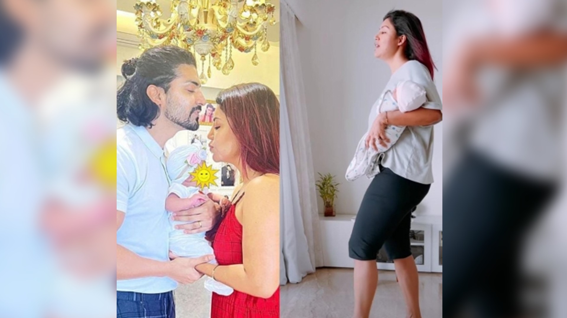 Debina responds to trolls who slammed her for holding baby carelessly