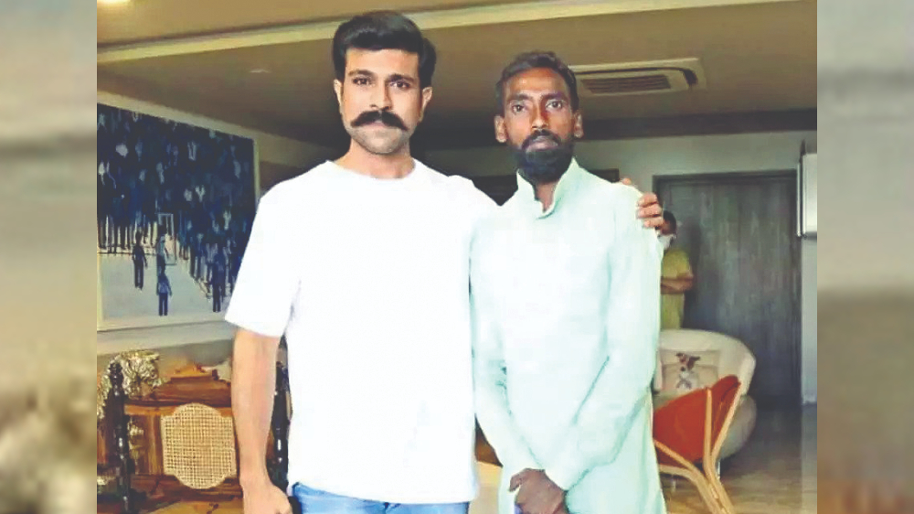 Farmer and die-hard Ram Charan fan walks 264 km to meet idol
