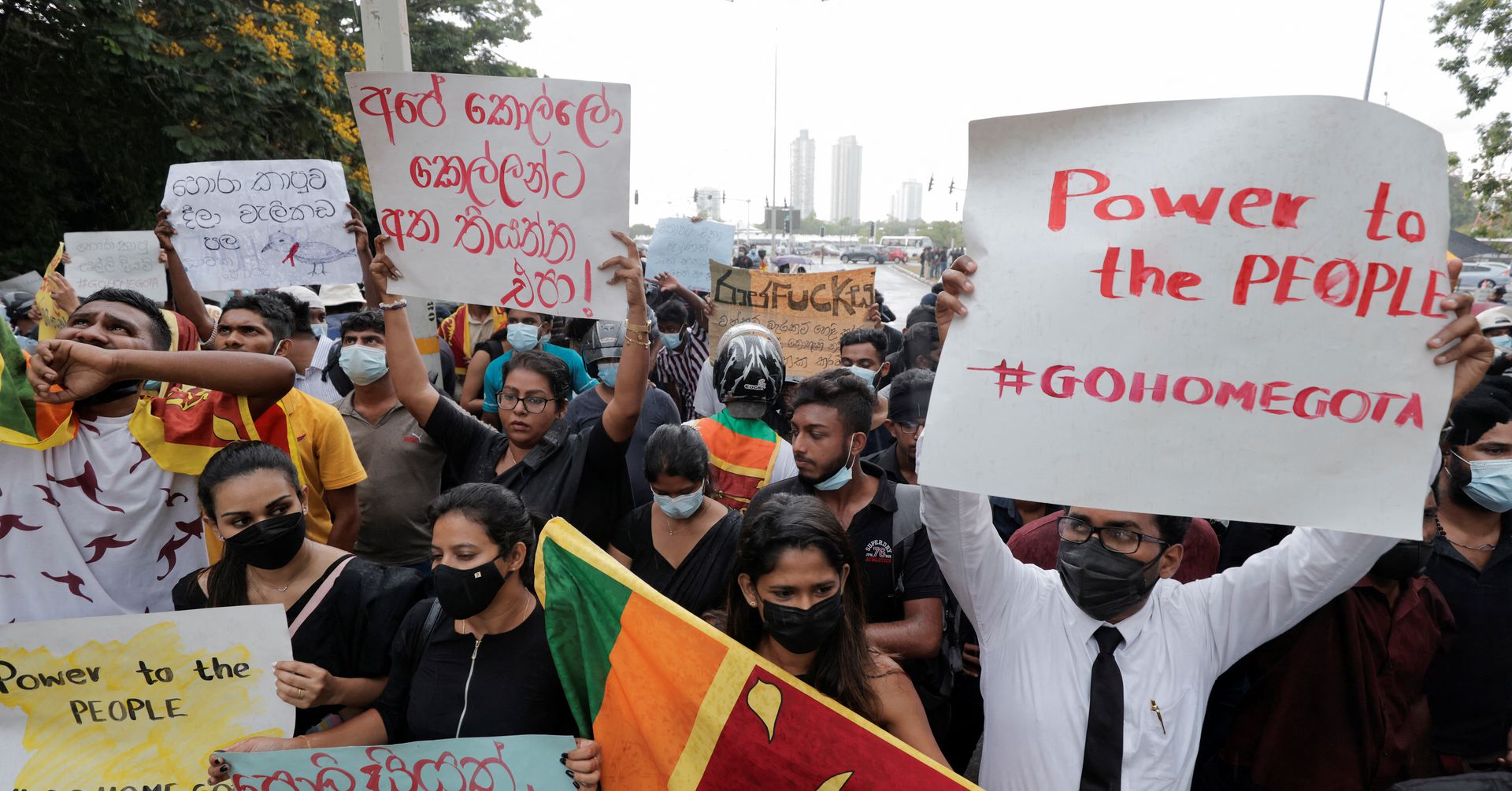 Sri Lankan President Gotabaya Rajapaksa declares state of emergency Sri Lankan President Gotabaya Rajapaksa declares state of emergency