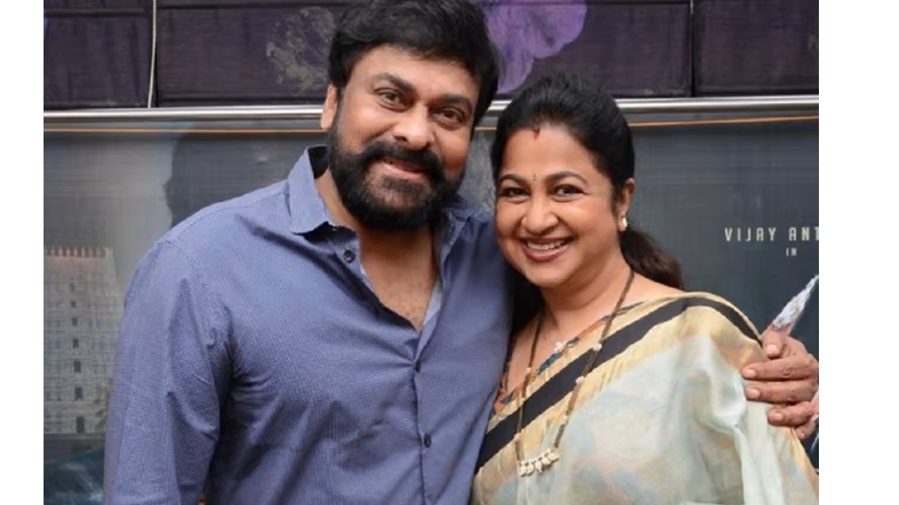 Radhika Sarathkumar announces massive project with Chiranjeevi