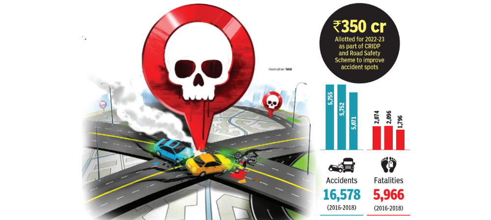 Black spots in focus as highway deaths galore