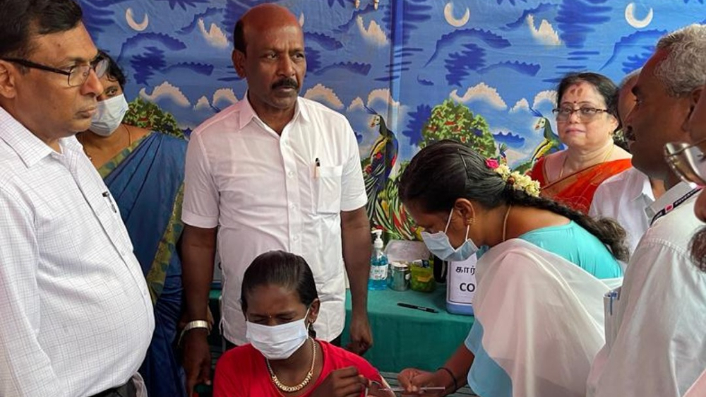 Mega vax camp: Over 6 lakh receive jabs in TN Mega vax camp: Over 6 lakh receive jabs in TN