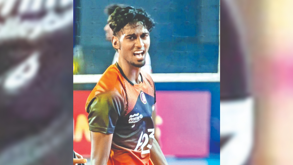 Tamil Nadu’s Guru Prasanth to play in Maldivian Volleyball League
