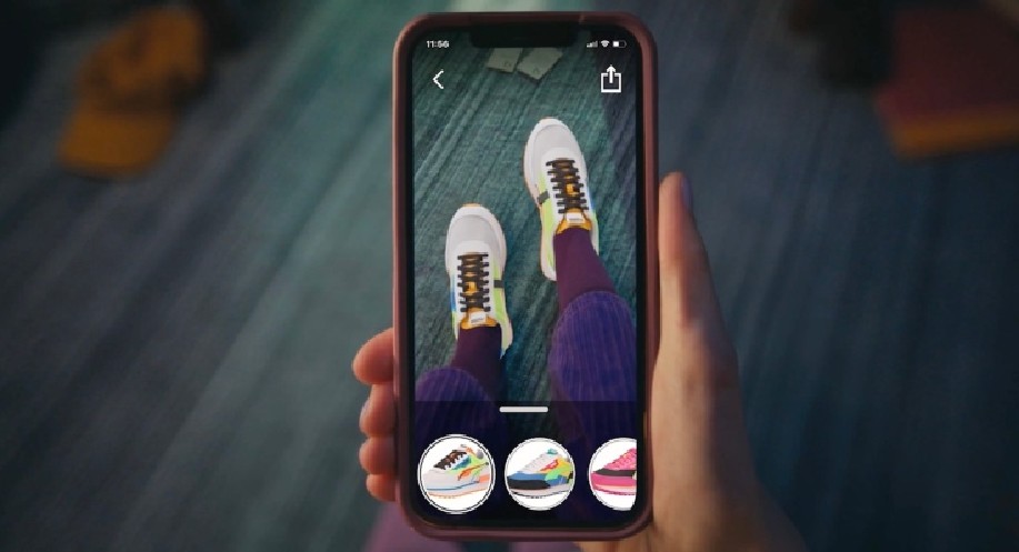 Now, you can try shoes using virtual mode on Amazon Now, you can try shoes using virtual mode on Amazon