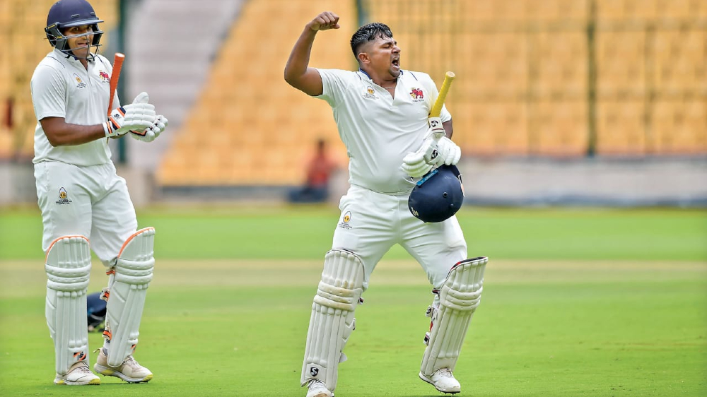 Day two belongs to centurion Sarfaraz