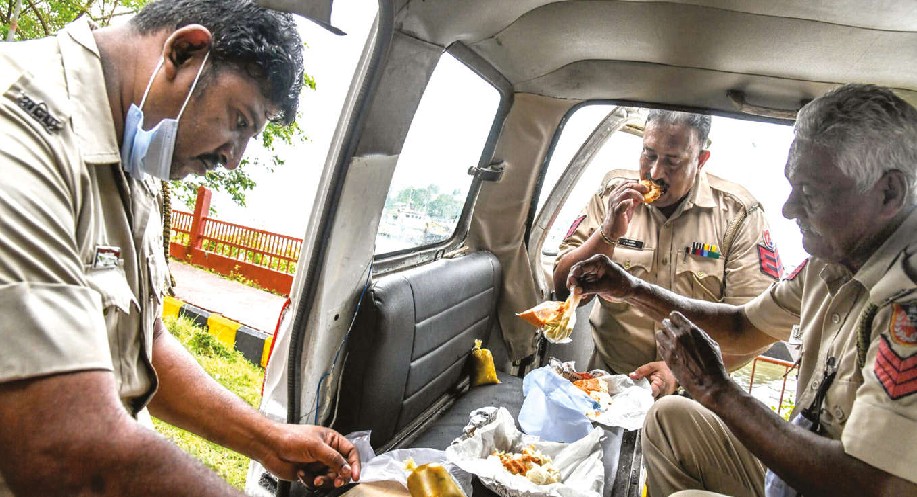 Handcuffing junk food: Whipping the police into shape