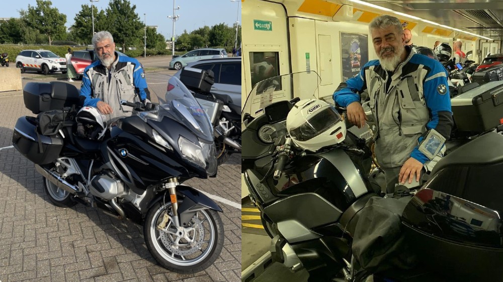 Actor Ajith Kumar on UK biking tour: Check pics here