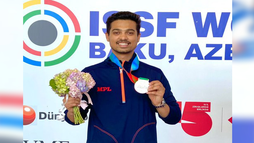 Shooting WC: Swapnil wins silver in men’s rifle 3P