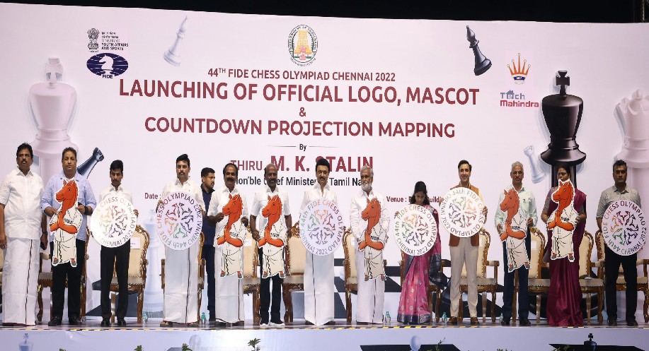 Stalin launches logo, mascot of 44th Chess Olympiad