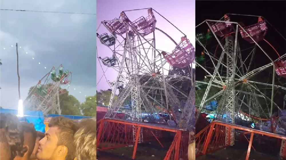 Ferris wheel collapse leaves 2 boys injured near Vellore
