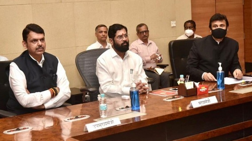 Shinde, Deputy CM Fadnavis hold first Cabinet meeting of new govt