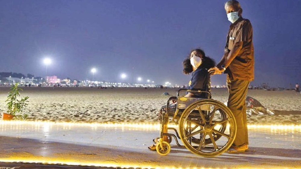 Work order issued for PwD pathway in Marina at Rs 1.14 crore