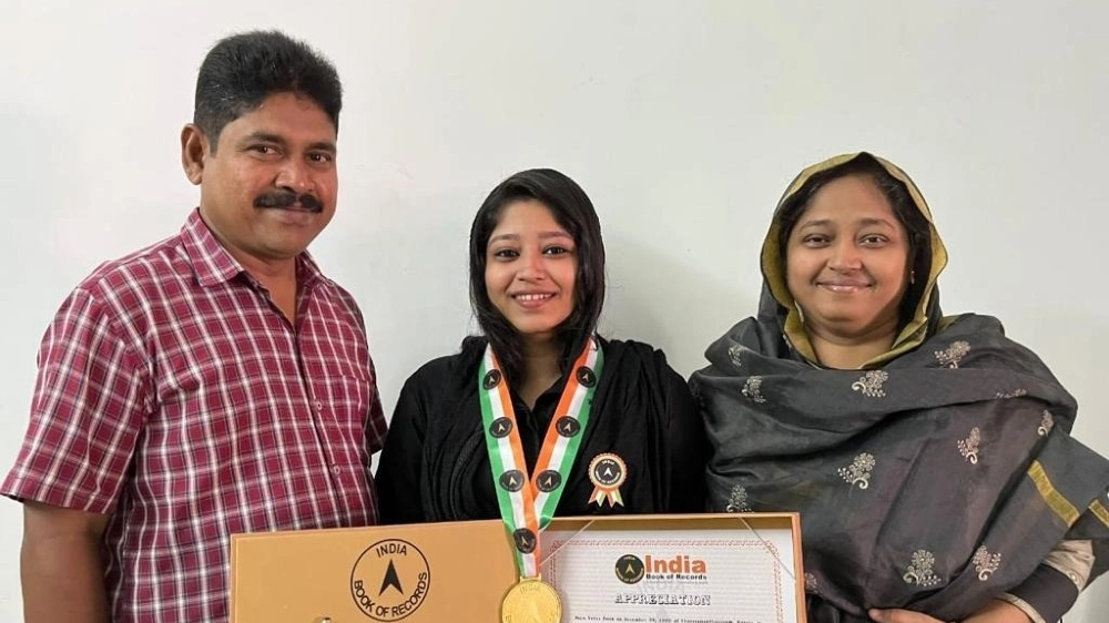 Najiya Navas enters India Book of Records for Warli paintings