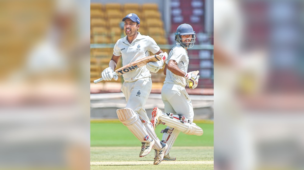 Dubey, Shubham deflate Mumbai with centuries