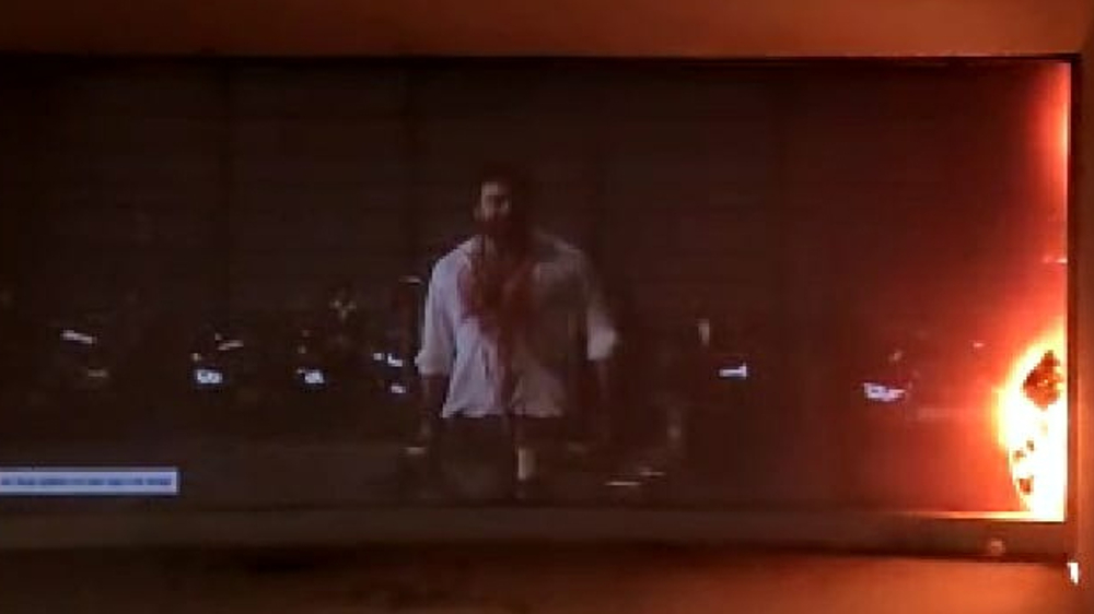 Theatre screen burns as fans burst crackers during Vikram screening