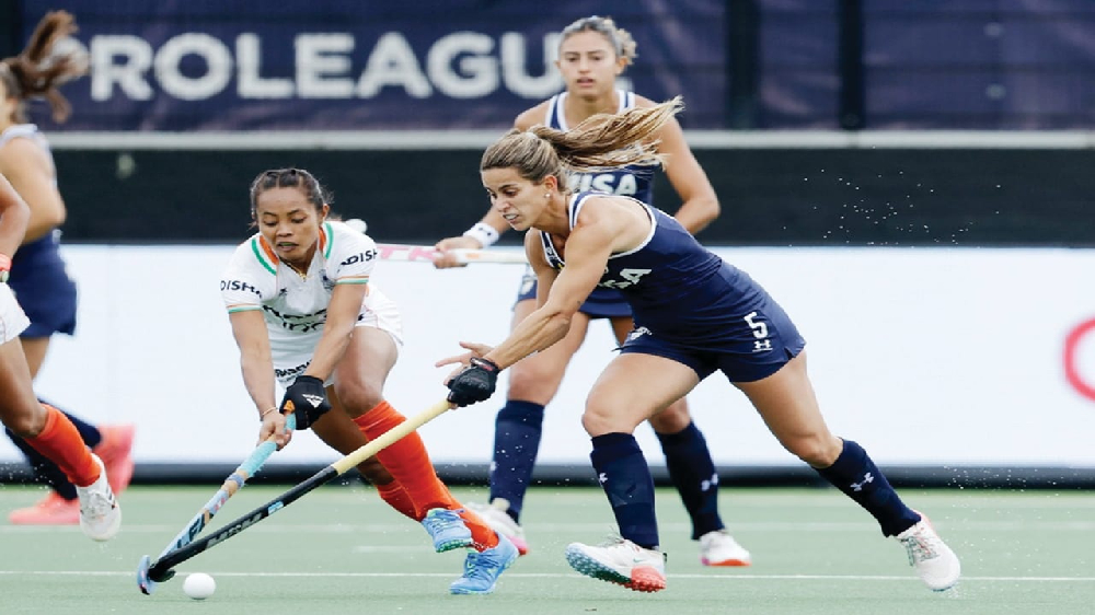 India women’s team loses to Argentina