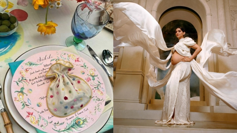 Sonams babyshower: All about aesthetics, menus & beautiful decor