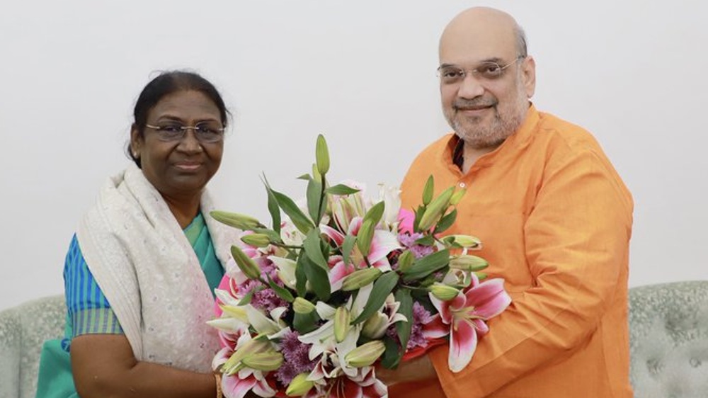 NDAs presidential candidate Droupadi Murmu meets Amit Shah