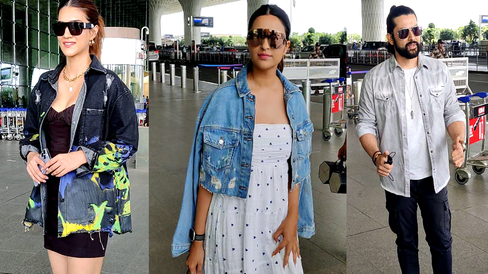 Airport diaries: Parineeti, Kriti Sanon, Aftab Shivdasani spotted